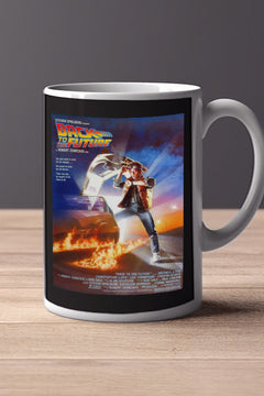 Back to the Future 11oz Mug Marty McFly | Film Memorabilia Poster Design