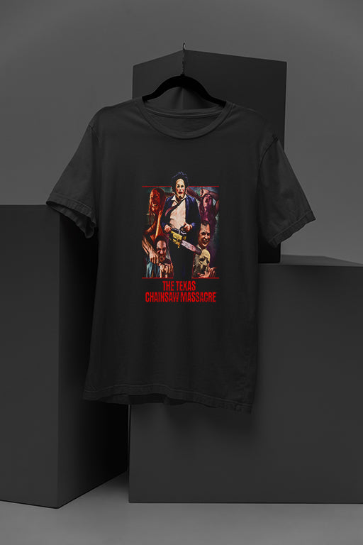 Horror The Texas Chainsaw Massacre | Vintage Graphic Tee | Scary Costume Shirt | Horror Film Gift | Halloween