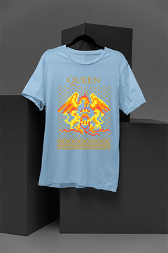 UGLY Retro Queen Band Logo Christmas T-Shirt | Vintage 70s Glam Rock | Bohemian