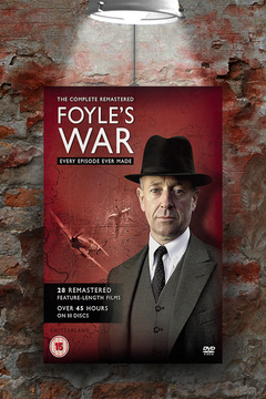 Foyle's War - Michael Kitchen Gloss Poster | WWII Detective Drama Print