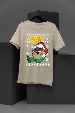 UGLY Taz Tasmanian Devil Christmas T-Shirt | Looney Tunes | Vintage |