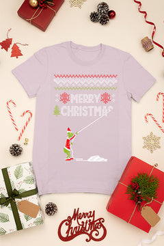 KIDS UGLY | Grinch Merry Christmas | Kids Christmas Ugly Design | Retro Holiday Cheer