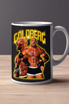 GOLDBERG 11oz Mug | Pro Wrestling Icon GOLDBERG | Unique Wrestling Fan Gift