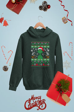 KIDS UGLY: The Grinch Christmas Chaos | Kids Xmas Ugly Hoodie
