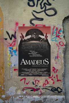 Amadeus | Tom Hulce | Antonio Salieri | Gloss Poster | Film Memorabilia | Mozart Design | Movie Art Print