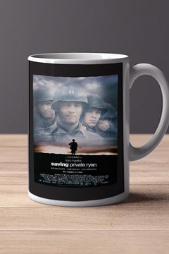 Saving Private Ryan 11oz Mug | Film Memorabilia | Tom Hanks Design