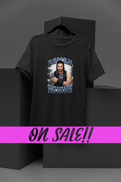 Roman Reigns WWE T-Shirt | The Tribal Chief | WWE Superstar Merch | Reigns Empire |