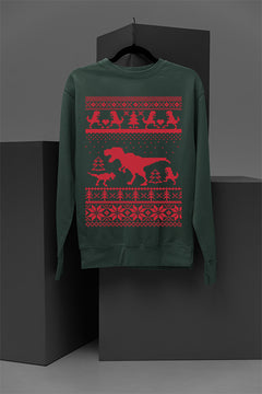 UGLY Christmas T-Rex | Dino-mite Holiday Fun | T-Rex Xmas Swe
