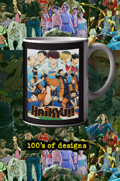 Haikyuu!! 11oz Mug - Karasuno Volleyball Team | Anime Design | Best Gift for Fans