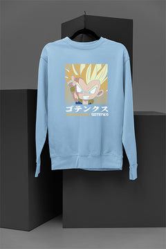 Gotenks Fusion Power Sweatshirt | Dragon Ball Z Anime Tee | Super Saiyan Shirt