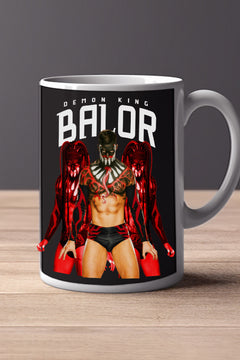 DEMON KING BALOR 11oz Mug | Pro Wrestling Superstar Finn Balor Demon King Design