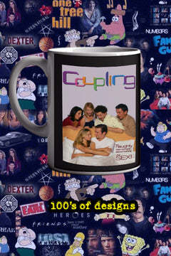 Coupling 11oz Mug | TV Show Merchandise | British Sitcom Design | Comedy Series | Retro Poster Design | Ideal Gift