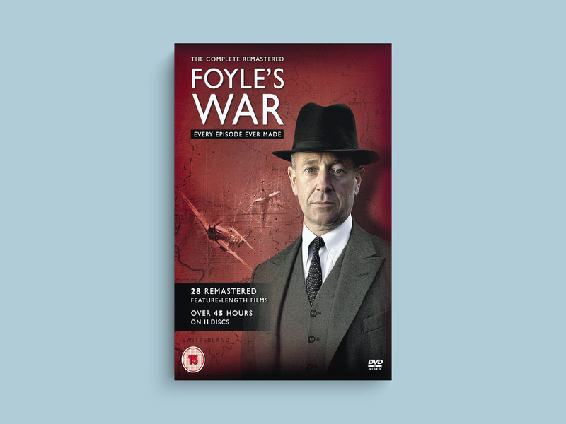 Foyle's War Canvas Print featuring Michael Kitchen | TV Show Artwork Foyle's War Design | Home Decor Wall Hanging for Fans