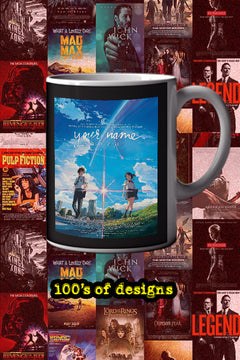 Your Name 11oz Mug - Lead Actor Name | Film Memorabilia Design | Collectible Movie Poster Merch