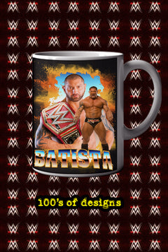 Batista 11oz Mug | Pro Wrestling | WWE Superstar Batista Merchandise