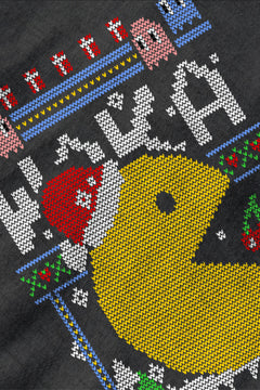 UGLY Retro Pacman Christmas T-Shirt | Vintage Arcade Gaming | Festive Ugly Design |