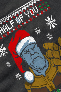 KIDS UGLY: Thanos on the Naughty List Christmas T-shirt | Marvel Thanos |