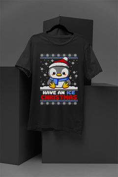 UGLY Penguin, Have an Ice Christmas | Christmas Ugly Design | Penguin Era | Holiday Shirt