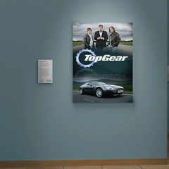 Top Gear Canvas Print |Jeremy Clarkson |Richard Hammond |James May |TV Show Wall Art