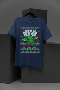 UGLY Galactic Joy Star Wars The Child Christmas T-Shirt | Mandalorian Era | Cute but Ugly