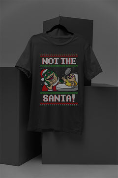 UGLY Blast from the Past: Earl and Baby Sinclair Christmas T-shirt | Dinosaurs Sitcom |