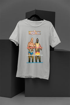 Wrestelamania 1 WWE T-shirt | Retro Wrestling Champion Apparel | 1980s