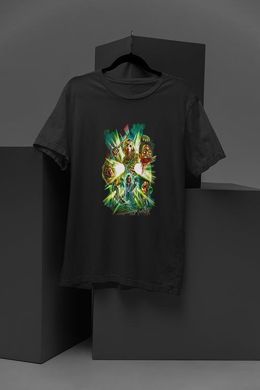 Horror Friday the 13th Graffiti Style Shirt | Spooky Halloween Spirit