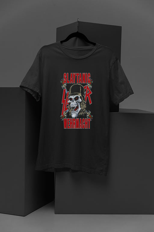 Wehrmacht Triumphs | Vintage Rock Band Tee with WWII Era Design