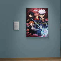 Jujutsu Kaisen Canvas Print | Gojo Satoru | Yuji Itadori | TV Show Design