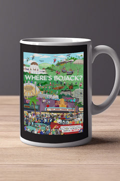 BoJack Horseman 11oz Mug | TV Show BoJack Horseman Poster Design | BoJack Horseman Characters Mug