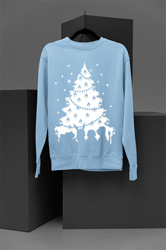 UGLY Pokemon Christmas Tree Design | Festive Christmas Sweatshirt | Pikachu Holiday Cheer | Retro Nintendo Christmas