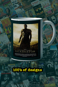 Gladiator 11oz Mug Maximus Russell Crowe Film Memorabilia Design | Classic Movie Fan Souvenir Gift