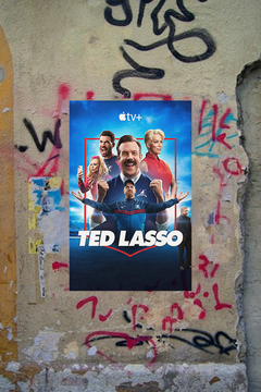 Ted Lasso Jason Sudeikis Poster Print | TV Show Fan Art Decor | Gloss Wall Art Print | Premium Digital Download