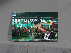 Cody Rhodes Suplexes Roman Reigns Through Announce Table Poster | Wrestlemania 40 Design | Premium Gloss | Wall Art | Wrestling Fan Gift | Home Decor