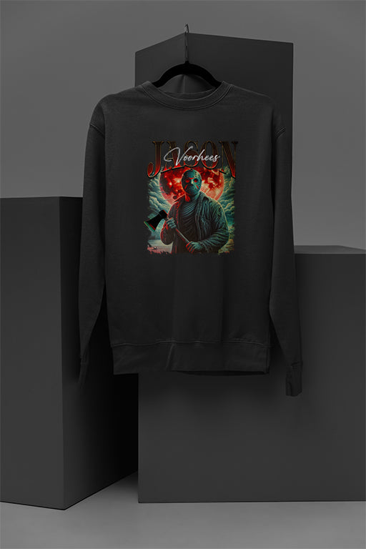 Horror | Jason Voorhees Cozy Pullover | Warm Sweatshirt | Halloween