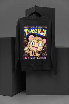 UGLY Meowth Monstrosity | Christmas Ugly Design | Team Rocket Cat | Retro