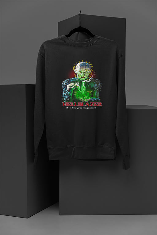 Horror Hellblazer Weed Hellraiser | Cozy Pullover | Halloween