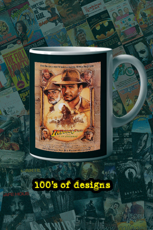 Indiana Jones and the Last Crusade 11oz Mug | Film Memorabilia | Indiana Jones | Harrison Ford