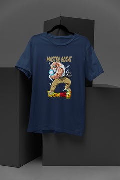 "Master Roshi Power Tee | Dragon Ball Z Anime Shirt | Roshi Sensei Graphic Tee"