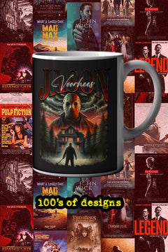 Halloween Jason Voorhees 11oz Mug | Horror Film Poster Design