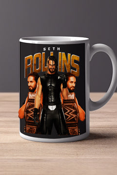 SETH ROLLINS 11oz Mug | Pro Wrestling Collectible | SETH ROLLINS Design | Wrestling Fan Gift