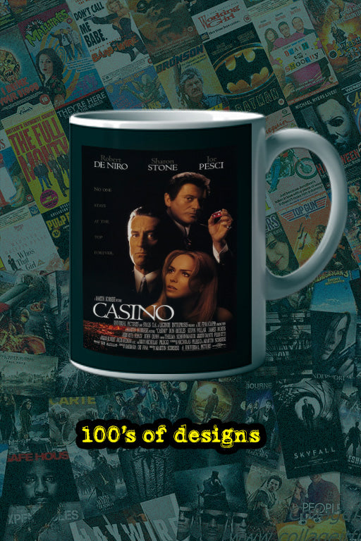 Casino 11oz Mug Robert De Niro | Sharon Stone Film Memorabilia Design