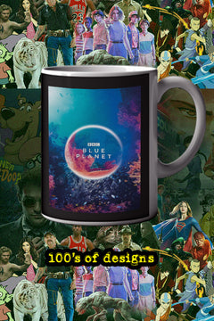 The Blue Planet 11oz Mug Featuring David Attenborough | TV Show Design