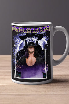 Undertaker 11oz Mug | Pro Wrestling | Undertaker Design | Collector's Item