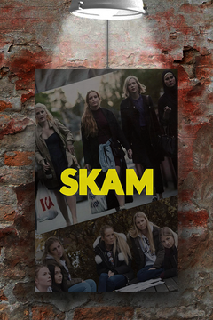 Skam Gloss Poster | Eva Mohn Design | TV Show Skam Art Print | Premium Quality