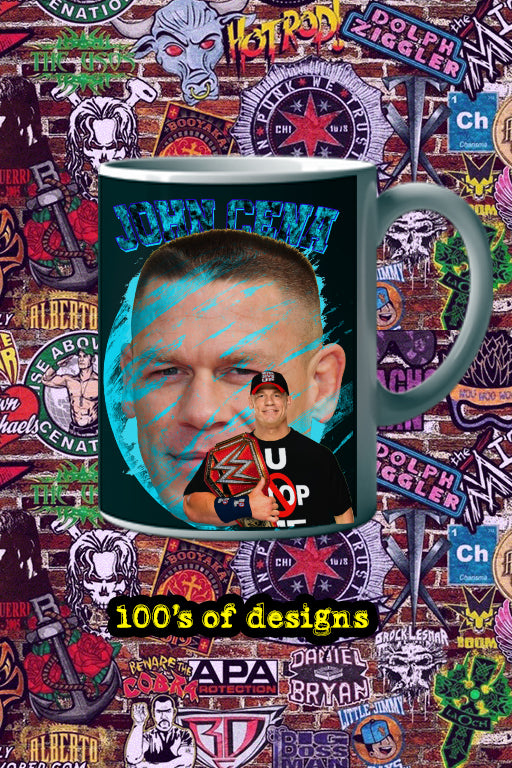 JOHN CENA 11oz Mug | Pro Wrestling Legend JOHN CENA | Gift for WWE Fans | Collector's Item | Wrestling Fan Memorabilia