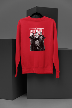 STING WWE Sweatshirt | Iconic Era Tribute | Wrestling Legend Apparel