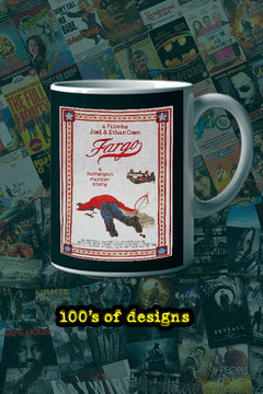 Fargo 11oz Mug | Film Memorabilia | Fargo Design | Lead Actor Name