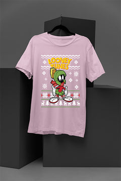 UGLY Marvin The Martian Christmas T-Shirt | Looney Tunes | Retro Sci-Fi | Space Age