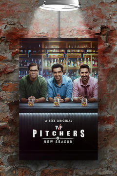 TVF Pitchers Dhruv Sehgal Gloss Poster | TV Show Merchandise | Quirky TVF Pitchers Design | Trendy Wall Art Print for Fans